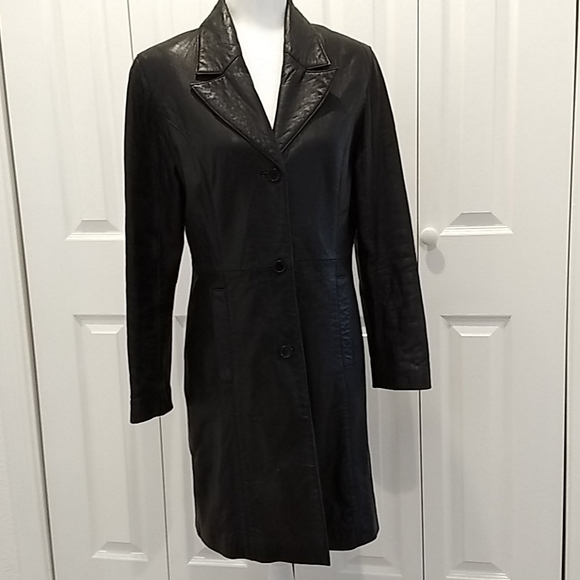 Charlotte Russe Jackets & Blazers - Charlotte Russe Leather Coat